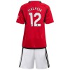 Manchester United Malacia 12 Thuistenue 2023-24  - Kids